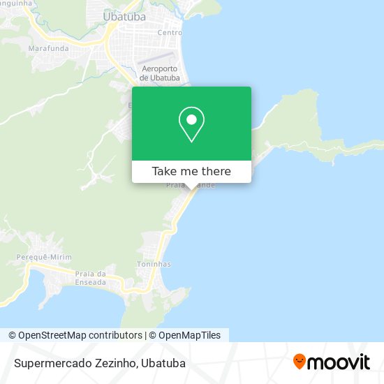 Mapa Supermercado Zezinho