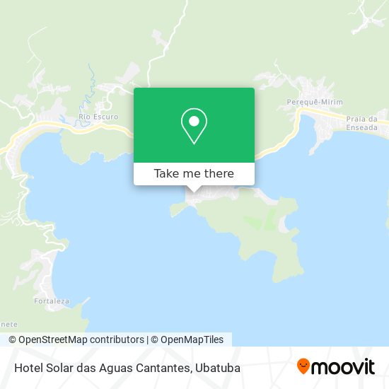 Hotel Solar das Aguas Cantantes map