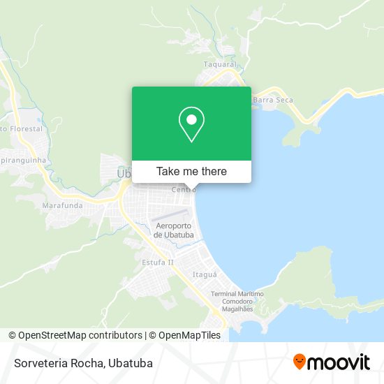 Mapa Sorveteria Rocha