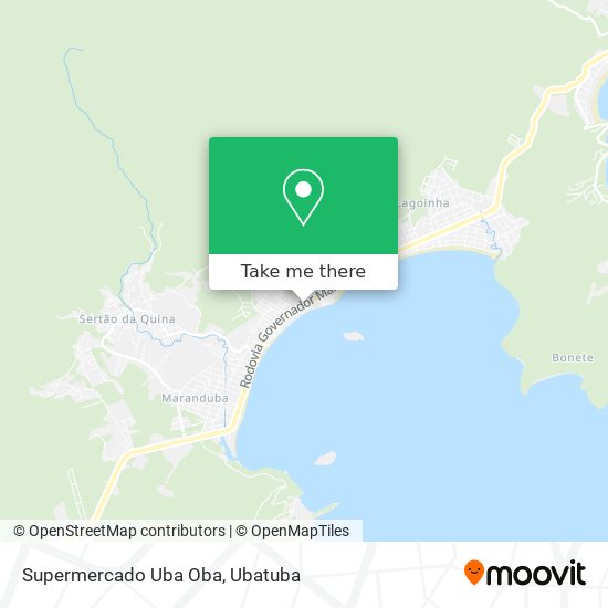 Mapa Supermercado Uba Oba