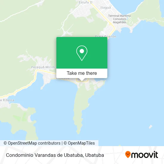 Condominio Varandas de Ubatuba map