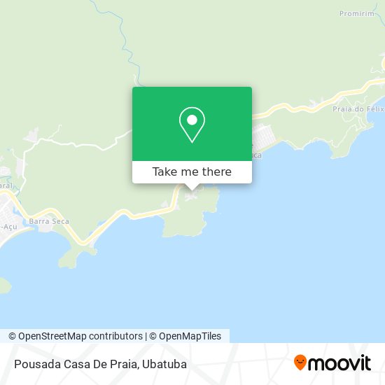 Mapa Pousada Casa De Praia