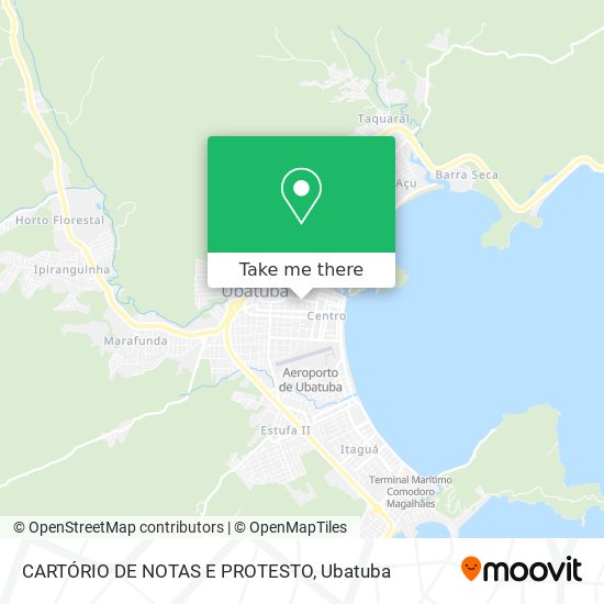 Mapa CARTÓRIO DE NOTAS E PROTESTO