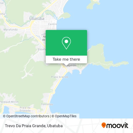 Mapa Trevo Da Praia Grande