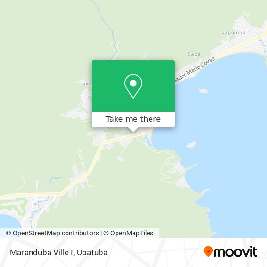 Mapa Maranduba Ville I