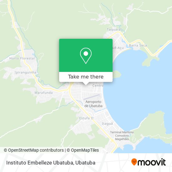 Instituto Embelleze Ubatuba map