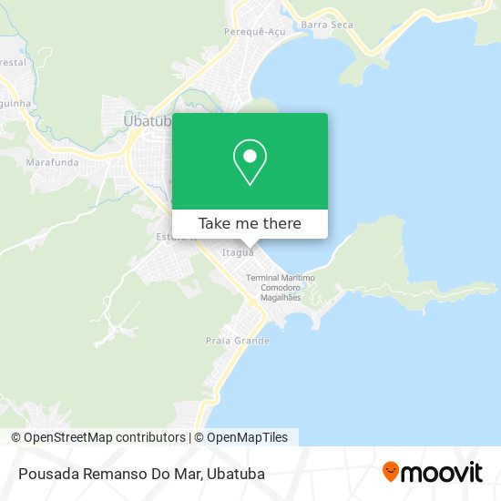 Pousada Remanso Do Mar map