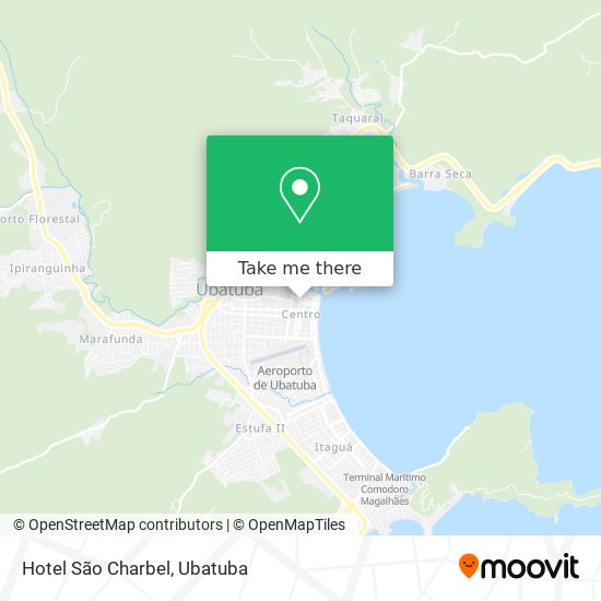 Hotel São Charbel map