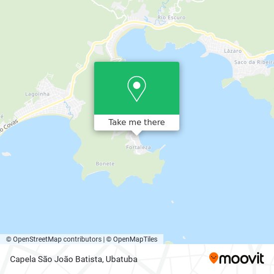 Capela São João Batista map