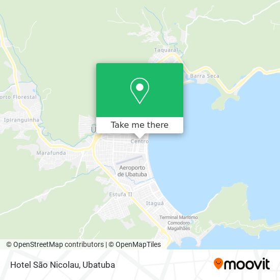 Hotel São Nicolau map