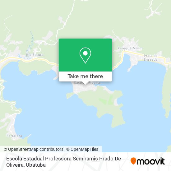 Mapa Escola Estadual Professora Semiramis Prado De Oliveira