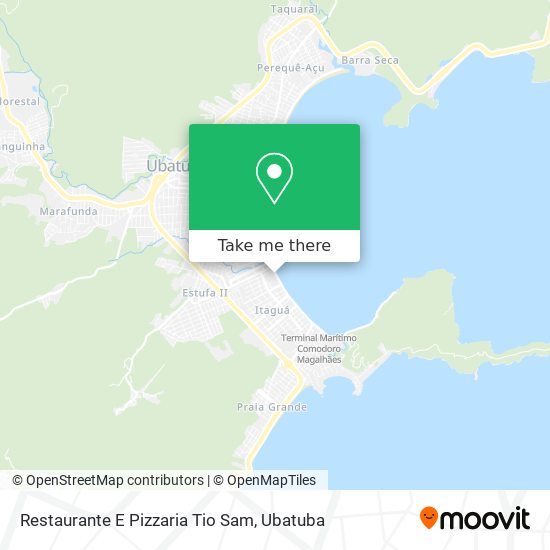 Restaurante E Pizzaria Tio Sam map