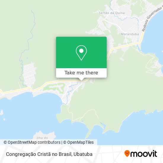 Mapa Congregação Cristã no Brasil
