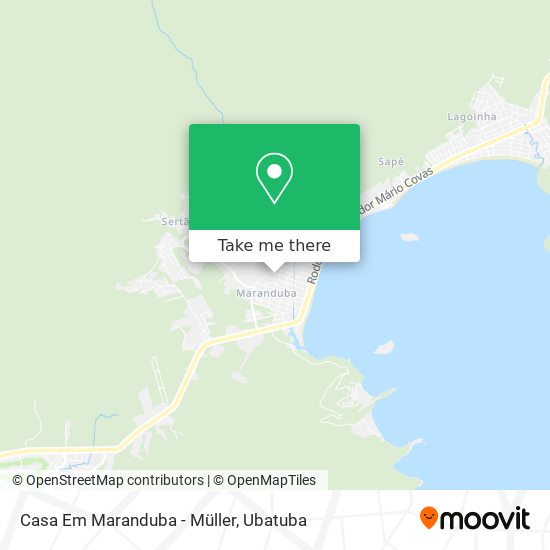 Casa Em Maranduba - Müller map