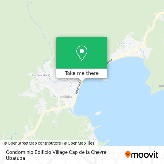 Condominio Edificio Village Cap de la Chevre map