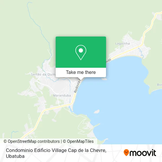 Condominio Edificio Village Cap de la Chevre map