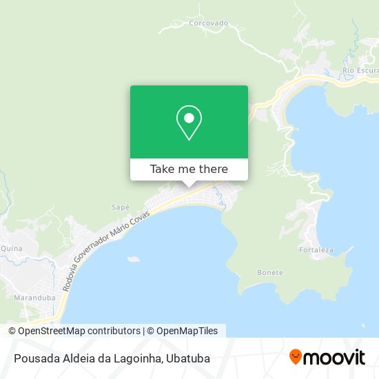 Pousada Aldeia da Lagoinha map
