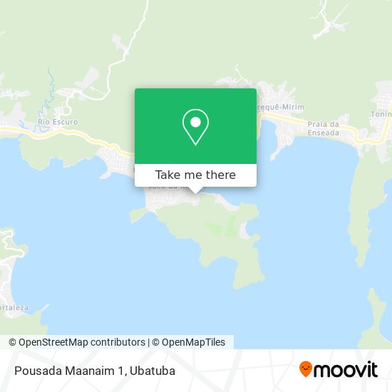 Mapa Pousada Maanaim 1