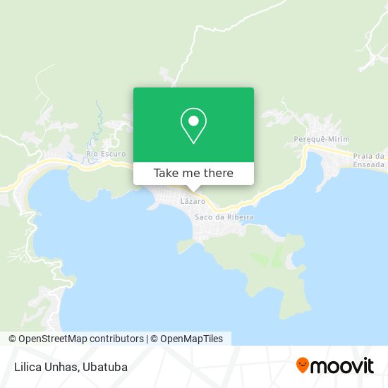 Lilica Unhas map