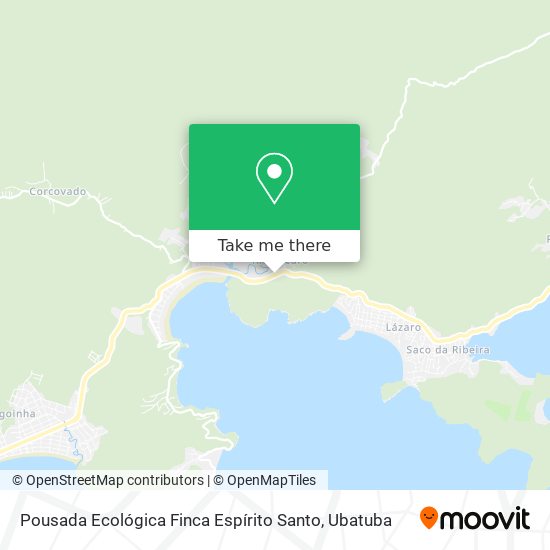 Pousada Ecológica Finca Espírito Santo map