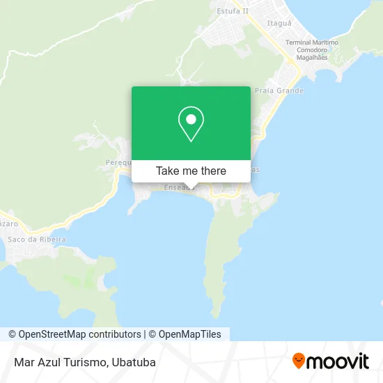 Mar Azul Turismo map