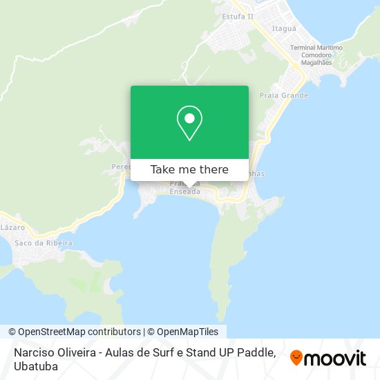 Narciso Oliveira - Aulas de Surf e Stand UP Paddle map