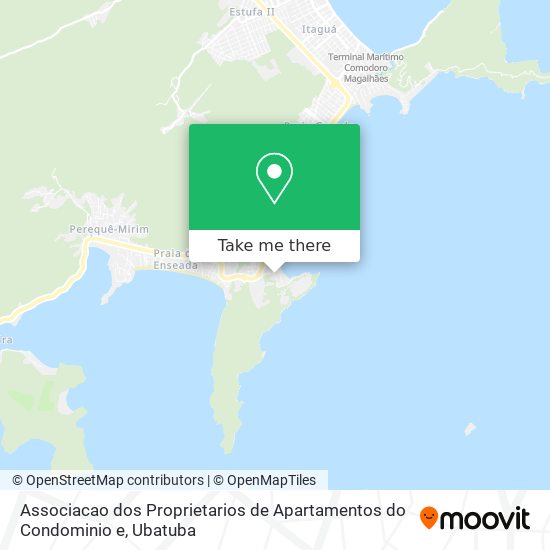 Associacao dos Proprietarios de Apartamentos do Condominio e map