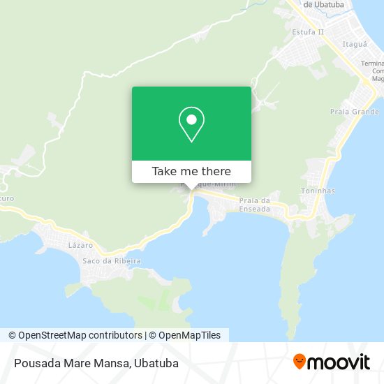 Pousada Mare Mansa map