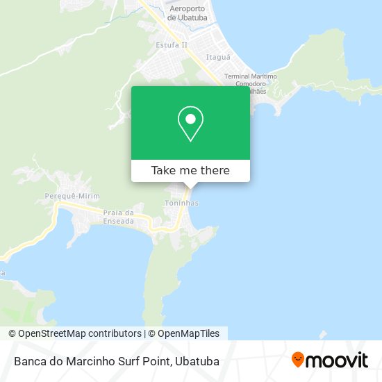 Banca do Marcinho Surf Point map