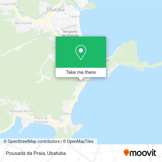 Pousada da Praia map