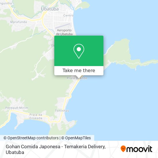 Gohan Comida Japonesa - Temakeria Delivery map