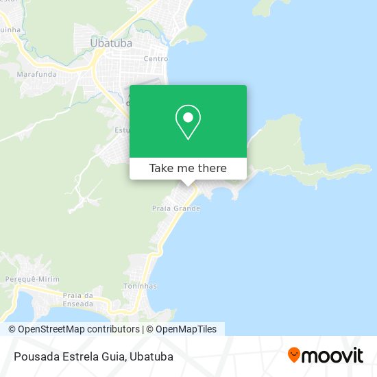 Pousada Estrela Guia map