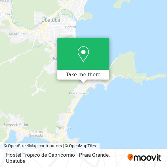 Hostel Tropico de Capricornio - Praia Grande map