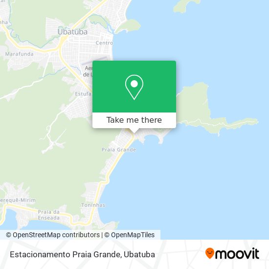 Mapa Estacionamento Praia Grande