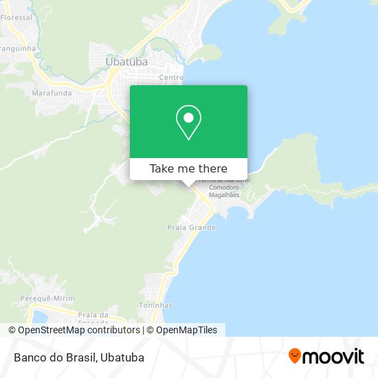 Banco do Brasil map