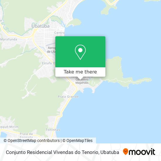 Conjunto Residencial Vivendas do Tenorio map