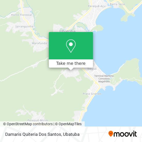 Damaris Quiteria Dos Santos map