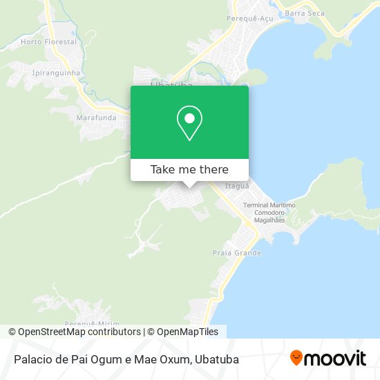 Palacio de Pai Ogum e Mae Oxum map