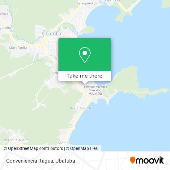 Conveniencia Itagua map