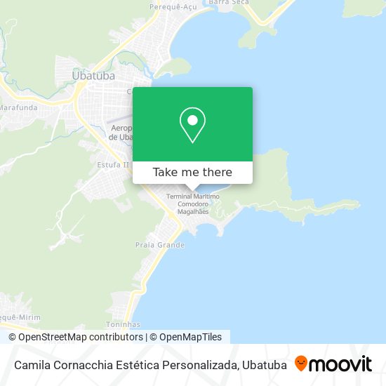 Camila Cornacchia Estética Personalizada map
