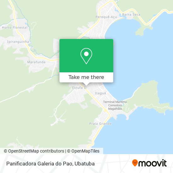 Panificadora Galeria do Pao map