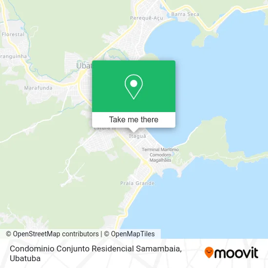 Condominio Conjunto Residencial Samambaia map