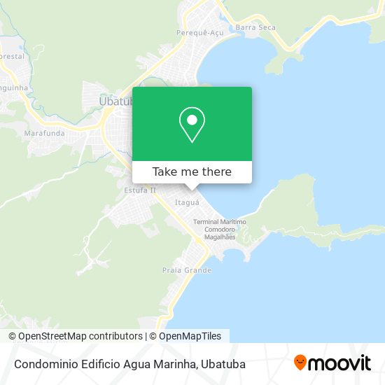 Mapa Condominio Edificio Agua Marinha