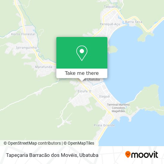 Tapeçaria Barracão dos Movéis map