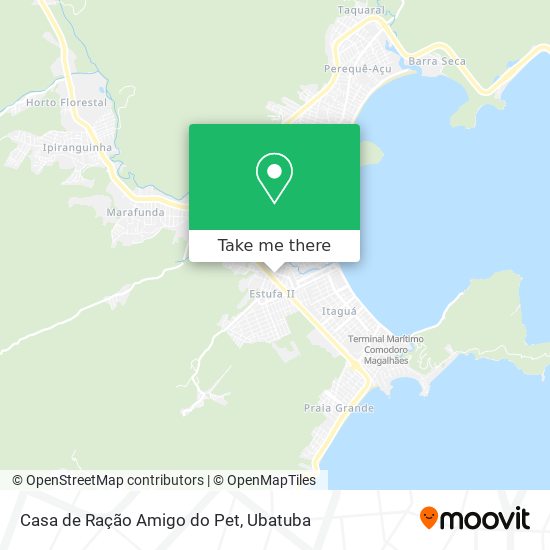 Casa de Ração Amigo do Pet map