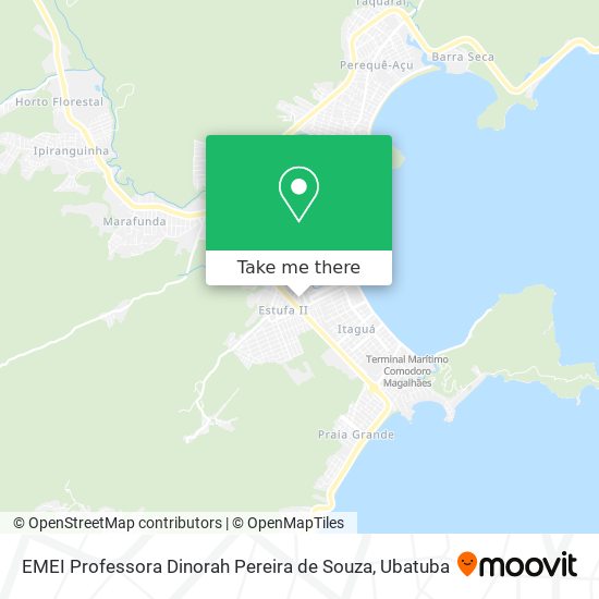 EMEI Professora Dinorah Pereira de Souza map