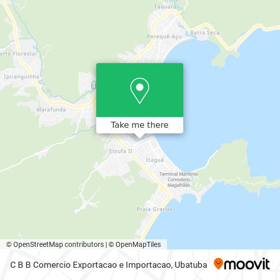 C B B Comercio Exportacao e Importacao map