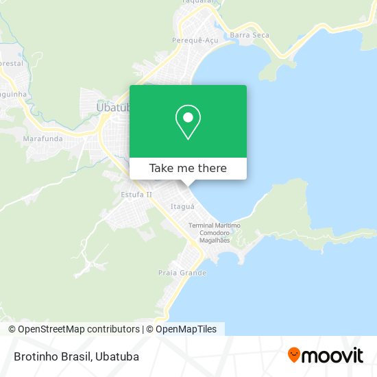 Brotinho Brasil map