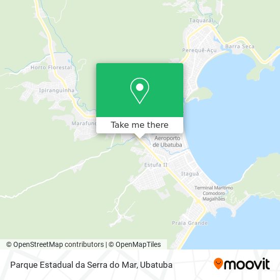 Parque Estadual da Serra do Mar map