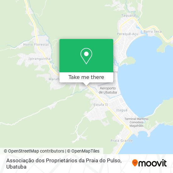 Associação dos Proprietários da Praia do Pulso map